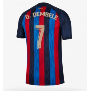Barcelona Ousmane Dembele #7 Hemmatröja 2022-23 Kortärmad